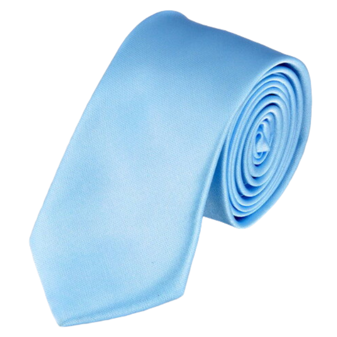 Amparo Miranda® Světle modrá kravata jednobarevná