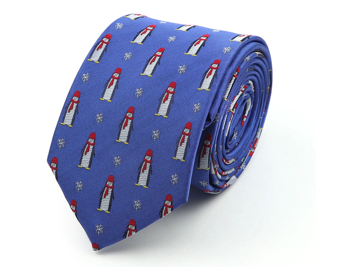 Miranda Vánoční kravata Viola Blue 8137-31