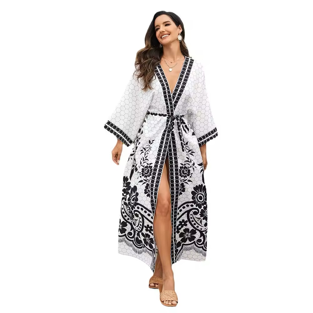 Amparo Miranda® Plážové šaty AM367, Barva bílá