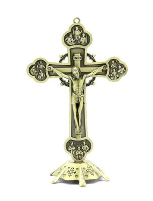 Kříž křesťanský B383 Bronze