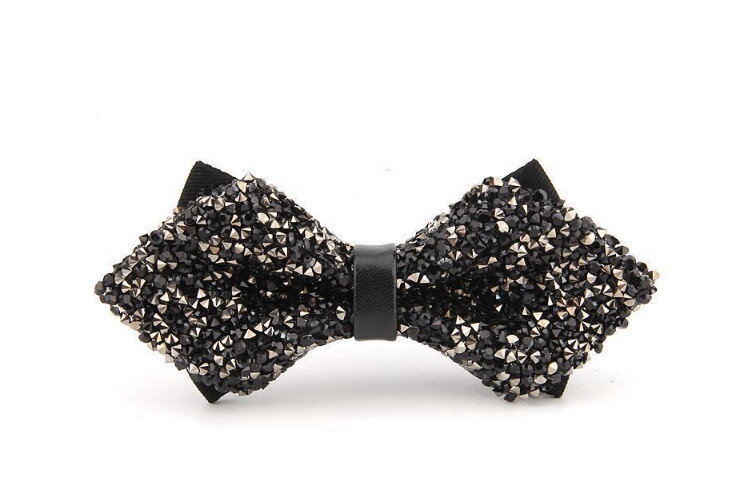 Pánský motýlek Dark Grey Crystal Pánský motýlek Dark Grey Crystal